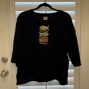 Tropical Fish Blouse